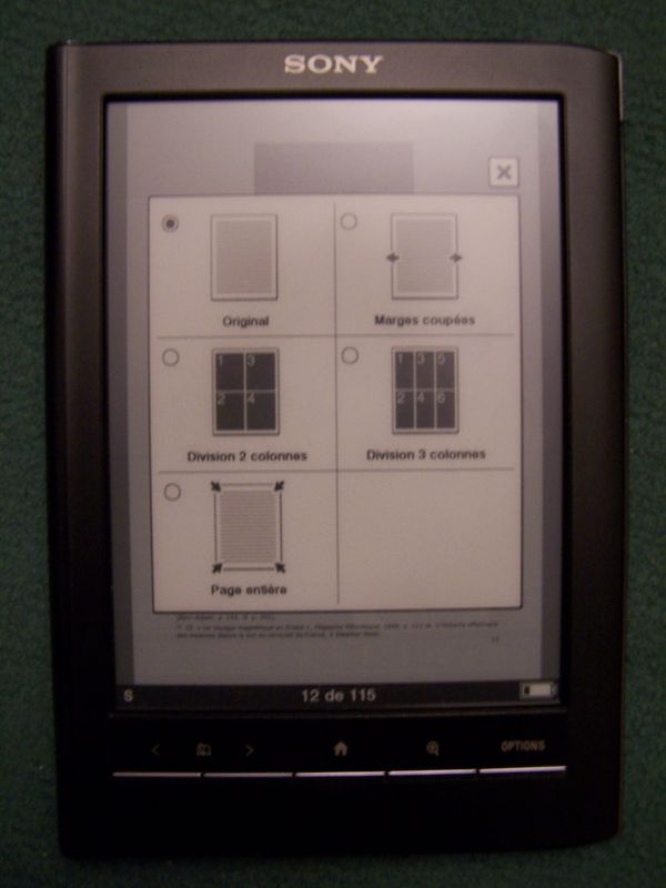 Sony reader prs 650 завис