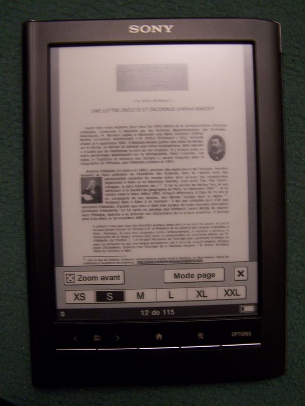 Sony reader prs 650 завис