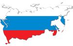 Russie-carte-drapeau
