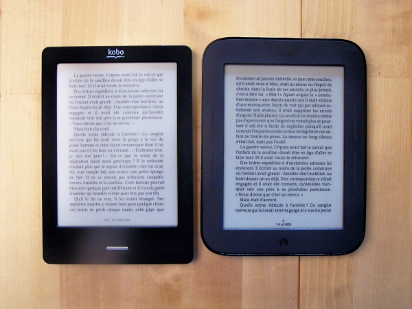  Kobo  by Fnac  les livres  au fer  gauche Aldus le 