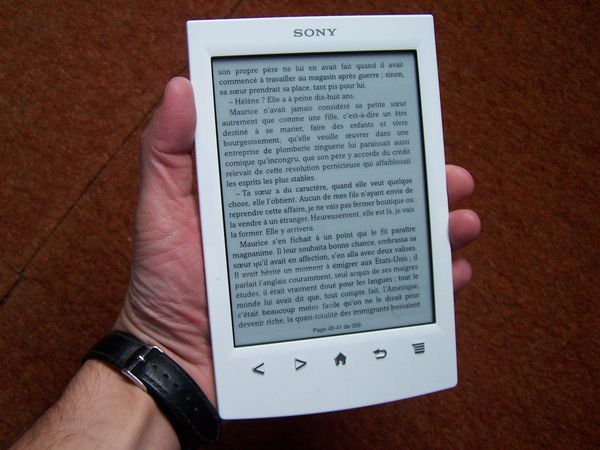 Как разобрать электронную книгу sony prs t2