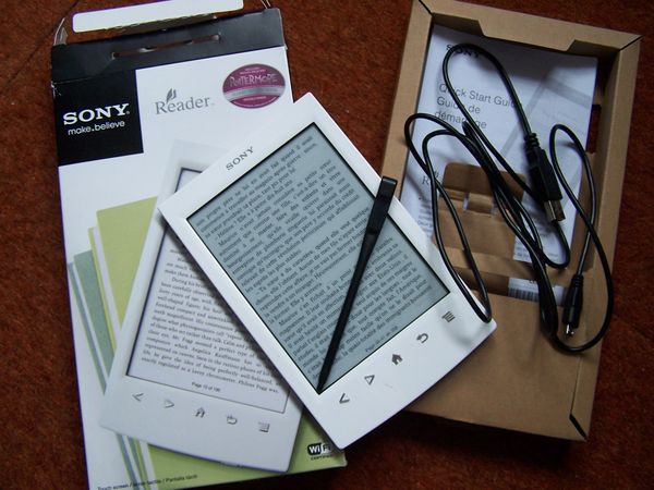 Как разобрать электронную книгу sony prs t2