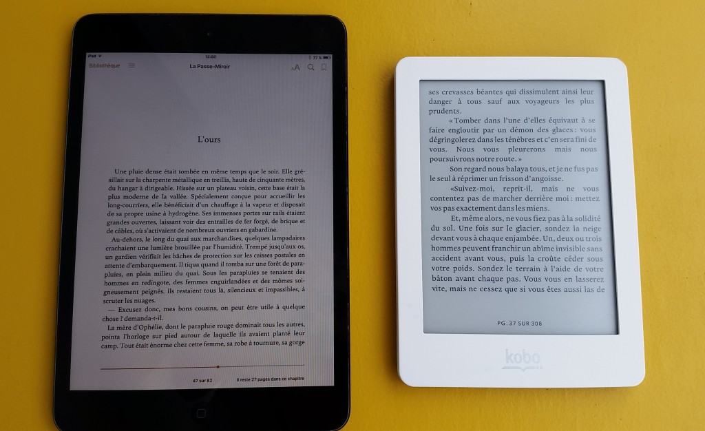 Tablette ou liseuse : l'une ou l'autre pour lire des livres