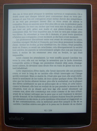 Test de la Kobo Sage : la liseuse grand format qui en fait